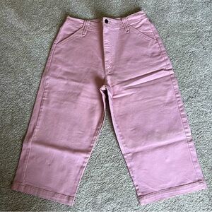 Lee wide leg cropped pants